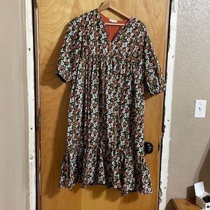 Saint Geraldine Hippie style floral dress